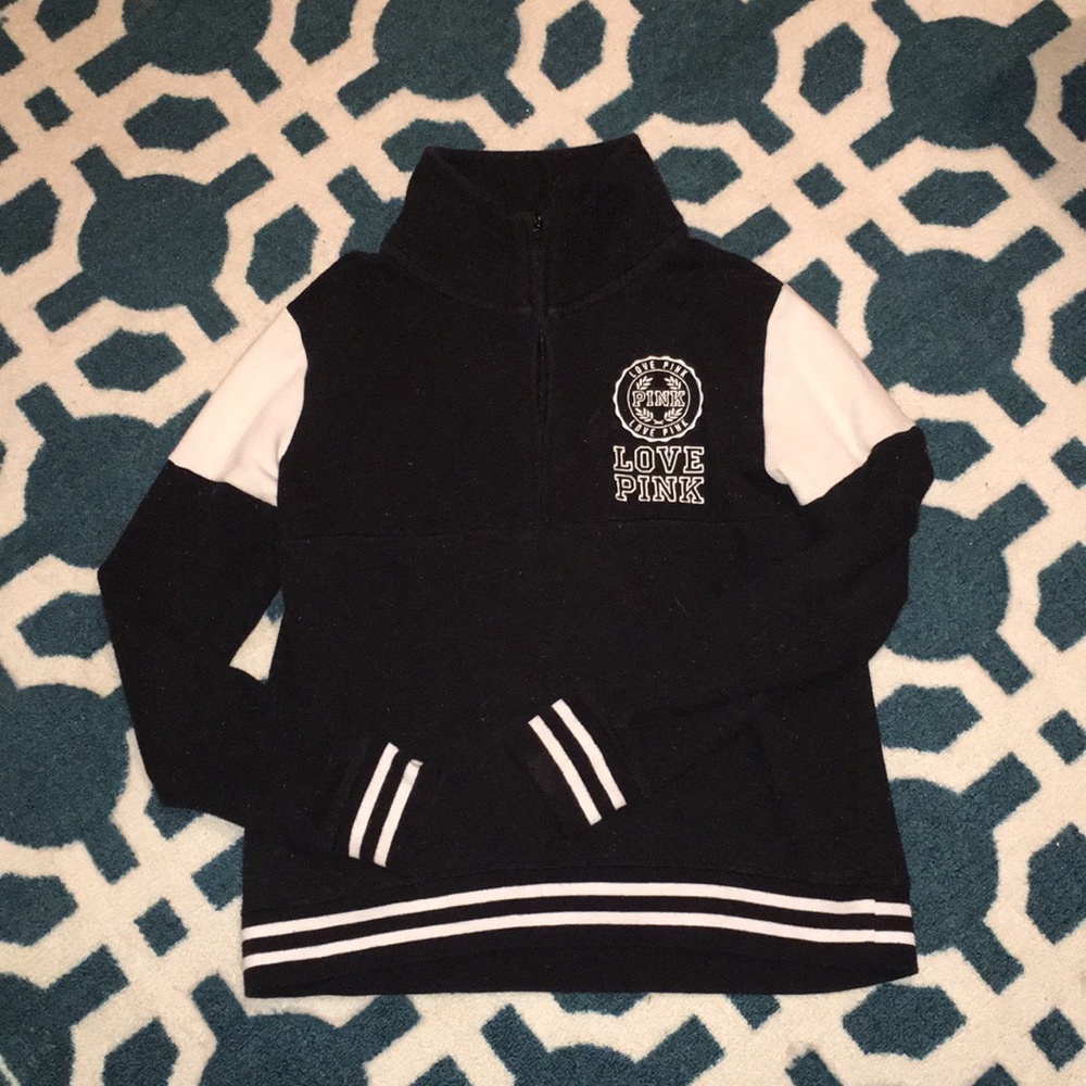 VS Pink half zip